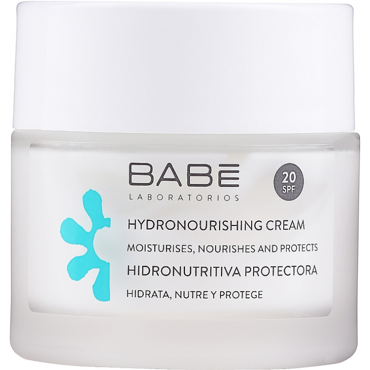 Babe Laboratorios Hydro Nourishing Cream - Увлажняющий питательный крем с SPF 20 50 мл
