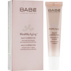 Babe Laboratorios Healthy Aging Multi Corrector - Мультикорректор с антивозрастным эффектом для кожи вокруг глаз и губ 15 мл