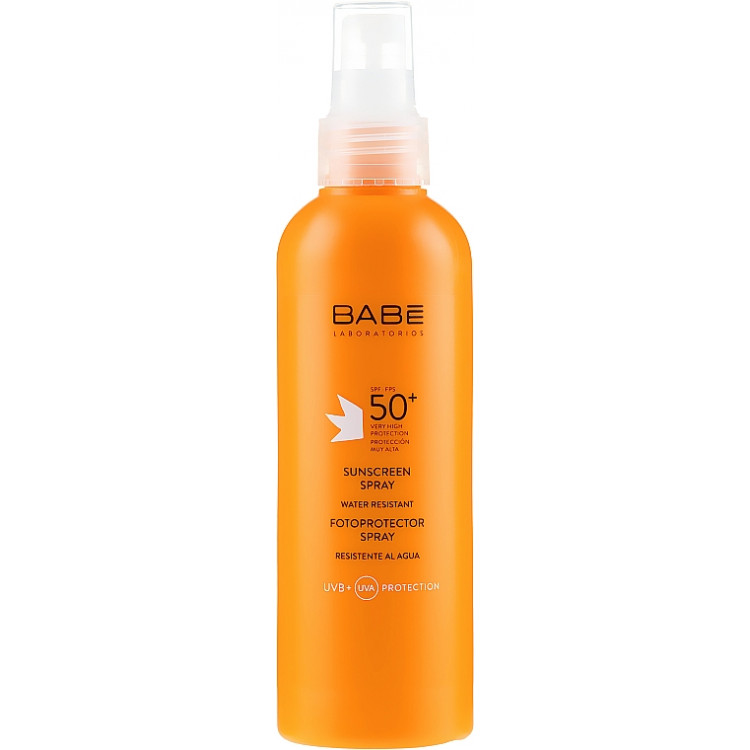 Babe Laboratorios Sunscreen Spray SPF 50+ - Солнцезащитный спрей SPF 50+ 200 мл