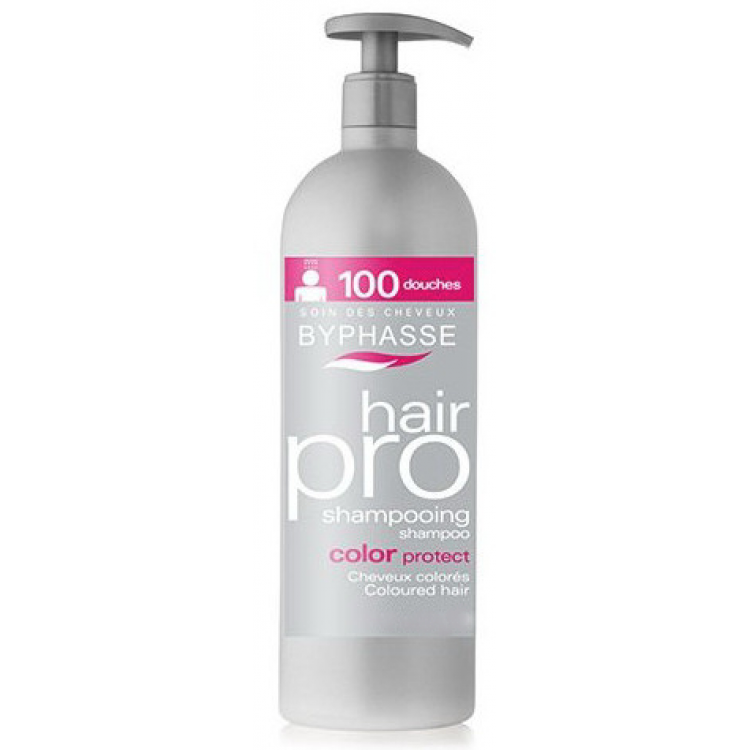 Byphasse Hair Pro Shampoo Color Protect - Шампунь для защиты окрашенных волос 500 мл