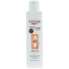 Byphasse Family Shampoo - Шампунь для сухих и поврежденных волос с медом и маслом карите 750 мл