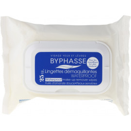 Byphasse Make-up Remover Waterproof Sensitive Skin Wipes -Салфетки для снятия макияжа