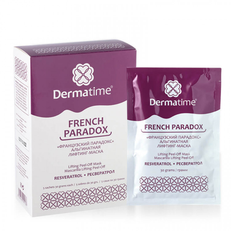 Dermatime FRENCH PARADOX Lifting Peel-Off Mask – «Французский парадокс» альгинатная лифтинг-маска