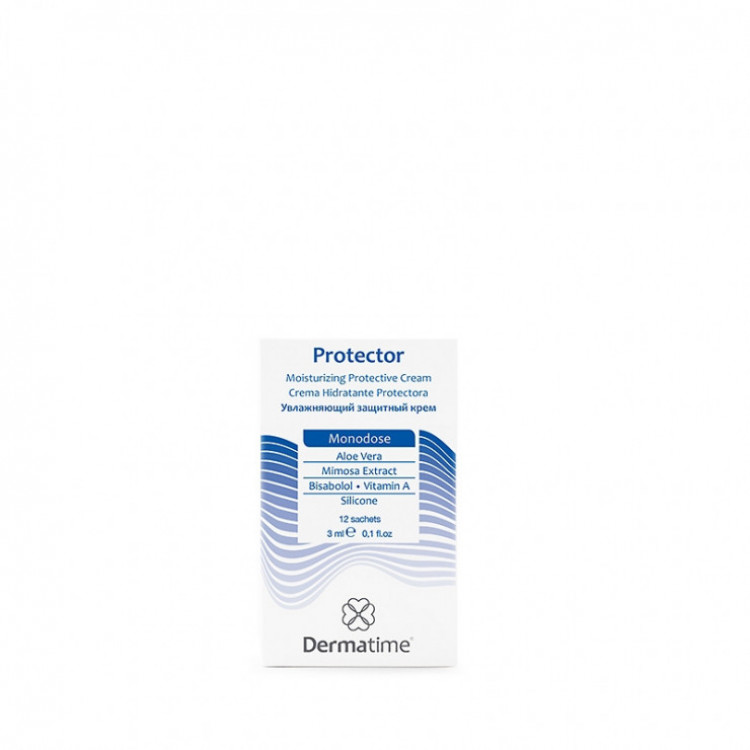 Protector Moisturizing Protective Cream Monodose - Увлажняющий Защитный Крем В Саше 12 Шт 