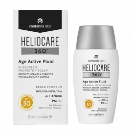 Heliocare 360º Age Active Fluid – Солнцезащитный Омолаживающий Флюид Spf 50, 50 Мл 