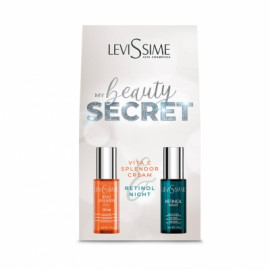 Набор Levissime Beauty Secret Pack: Ночной крем с ретинолом Retinol Cream 50 мл + Интеллектуальный крем с витамином С Vita C Splendor + GPS Cream 50 мл.