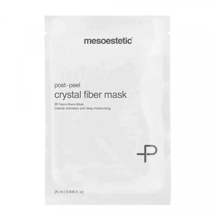 Mesoestetic Post peel crystal fiber mask 5U - Постпилинговая кристаллическая маска