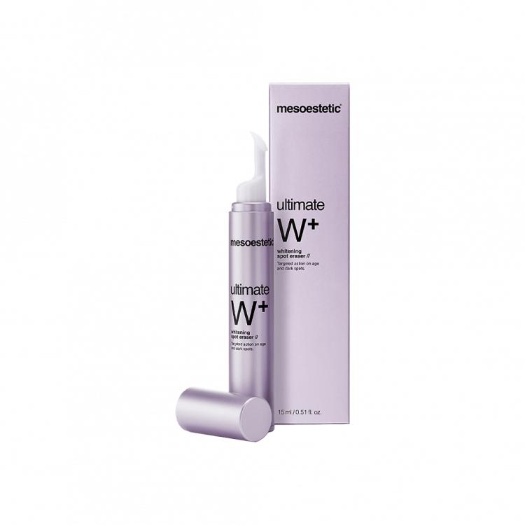 Mesoestetic Ultimate W + whitening spot eraser  - Депигментирующий концентрат для локального применения