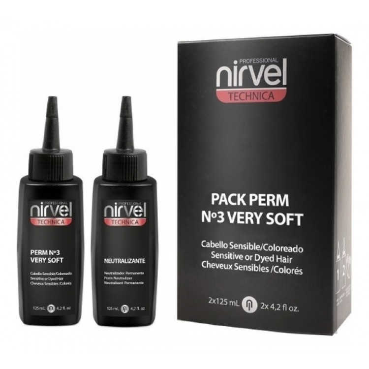 Pack perm №3 Very soft Набор для перманентной завивки для мелированных волос