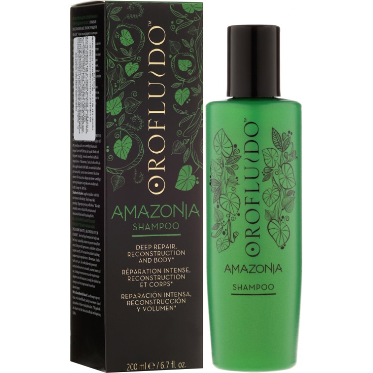 Orofluido Amazonia Shampoo - Шампунь для ослабленных и поврежденных волос 200 мл