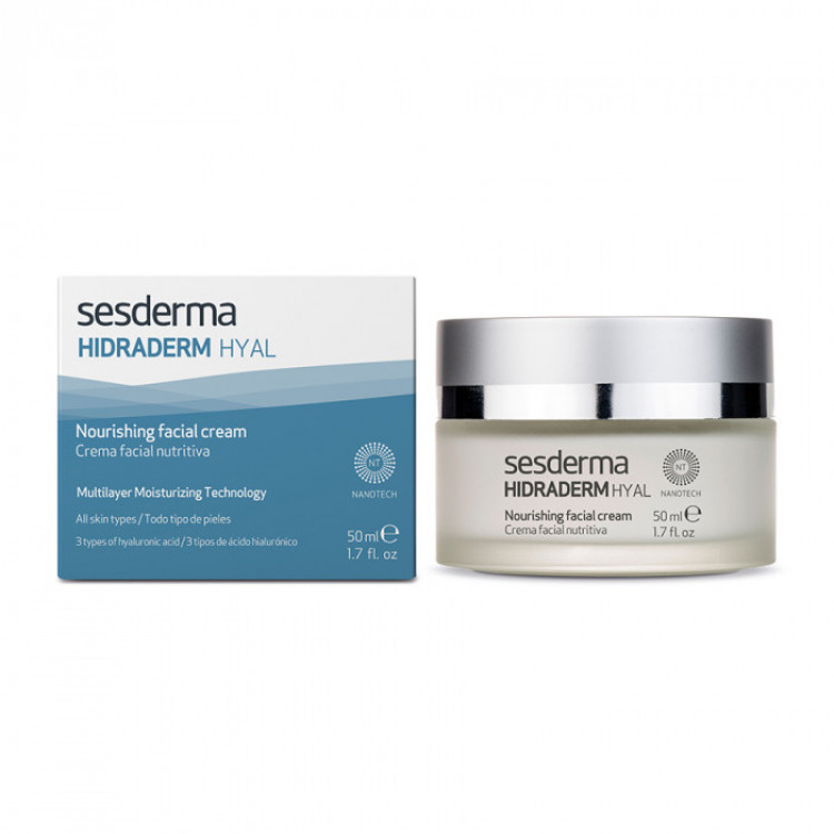 Hidraderm Hyal Facial Cream – Крем Питательный Для Лица, 50 Мл 