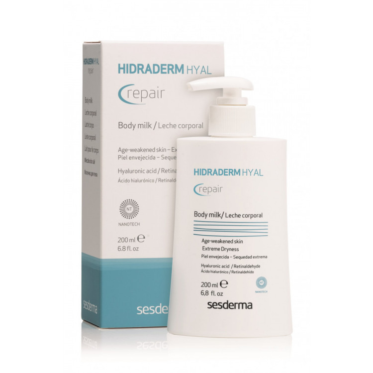 Hidraderm Hyal Repair – Молочко Восстанавливающее Для Тела, 200 Мл 
