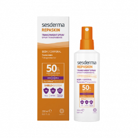 Repaskin Transparent Spray Body Sunscreen Spf 50 – Спрей Солнцезащитный Прозрачный Для Тела Сзф 50, 200 Мл 