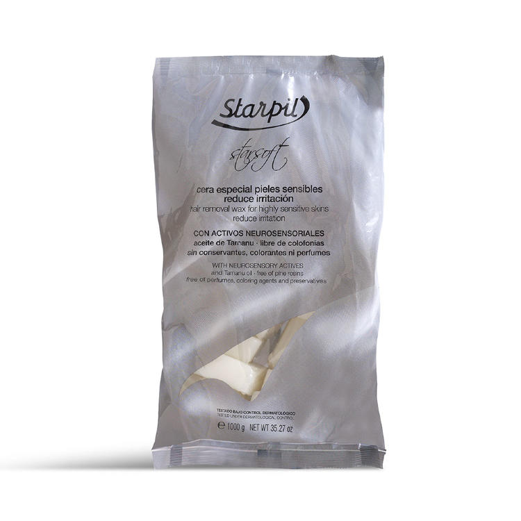Star Soft Hair removal wax 1000 g - Низкотемпературный полимерный воск в брикетах